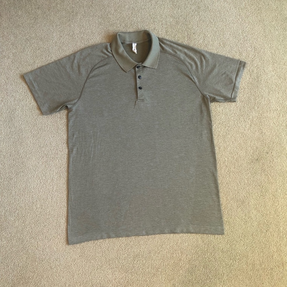 Lululemon Green Polo. Men’s XL